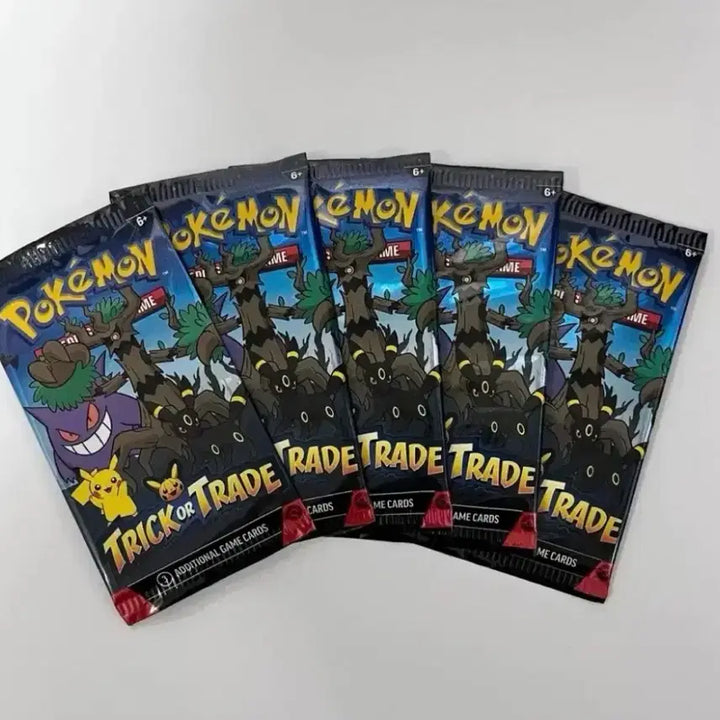 [BUNJANG] Pokemon TCG Trick or Trade 2024 Halloween Pack Bundle Set (5 Packs) / 포켓몬카드 2024년 할로윈팩 Trick or Trade 5팩 일괄 판매