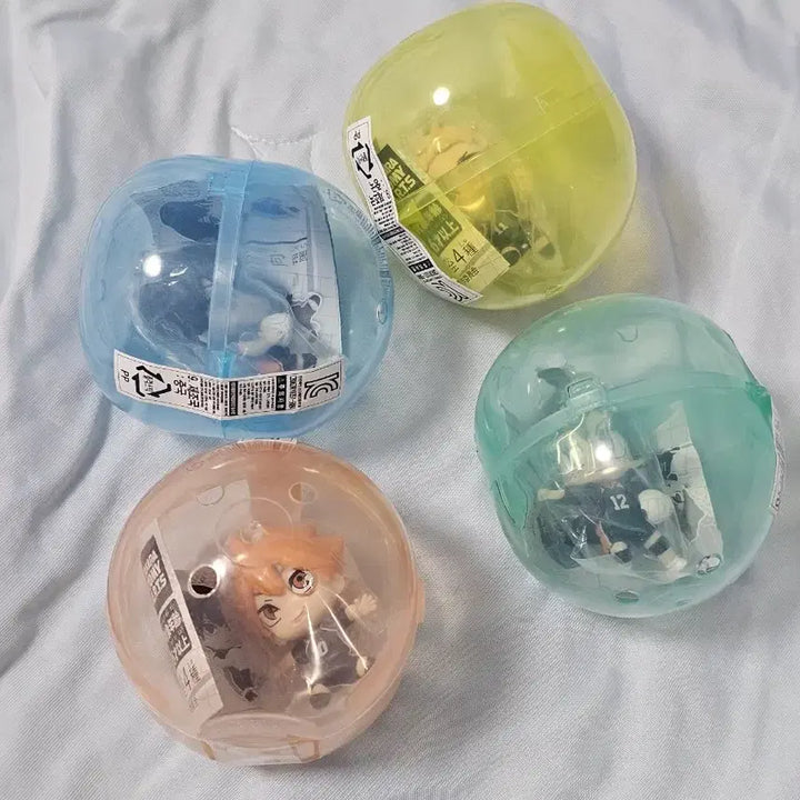 [BUNJANG] Haikyuu!! Deformed Figure Keyring Gacha Set / 하이큐 데포르메 피규어 키링 가챠 히나타 카게야마 츠키시마 야마구치