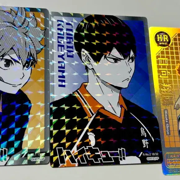 [BUNJANG] Haikyuu!! Karasuno High School High Edition Wafer Card Bundle Set - Hinata, Kageyama / 하이큐 카라스노 웨하스카드 일괄 히나타 카게야마