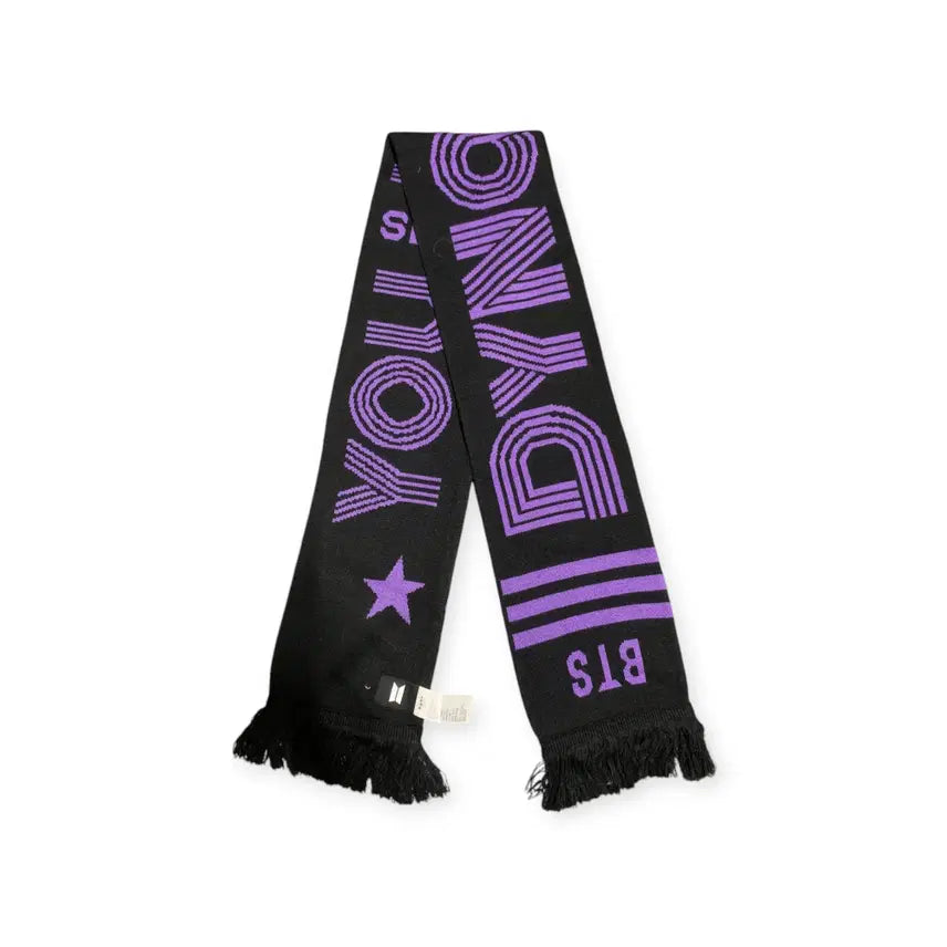 [BUNJANG] BTS "Dynamite" Official Merch Muffler (Limited Edition 2020) / BTS 방탄소년단 다이너마이트 공식 굿즈 머플러 아이돌 한정판 2020