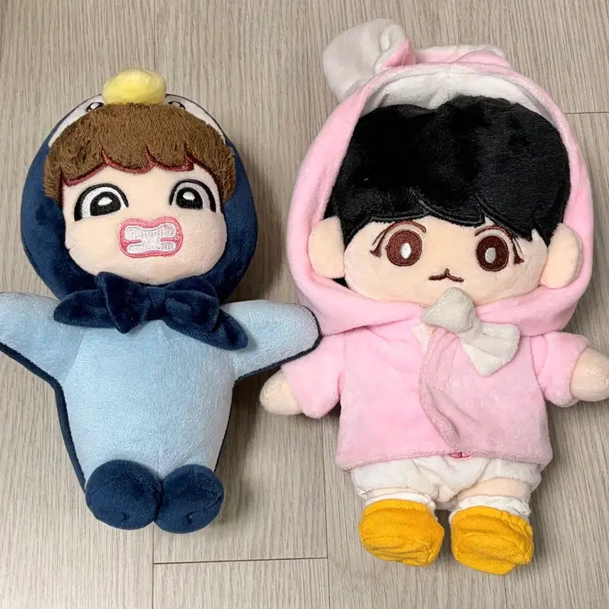 [BUNJANG] BTS Jungkook V Plush Doll Bundle Set / BTS 방탄소년단 정국 뷔 솜인형 판매