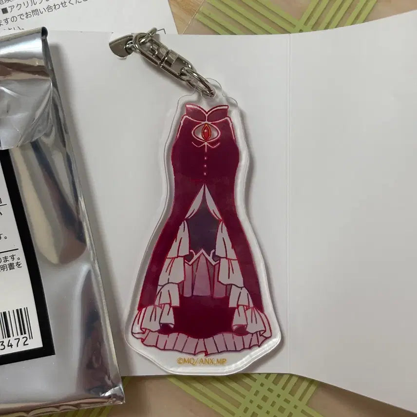 [BUNJANG] Puella Magi Madoka Magica Acrylic Keychain Collection - Magical Girl Outfit Sakura Kyoko / 마마마 아크릴 키홀더 컬렉션 마법소녀 의상 사쿠라 쿄코 새상품 팝니다