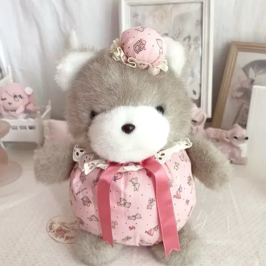 [BUNJANG] Joyful Bear 20cm Vintage Doll / 조이풀 곰돌이(20cm) 빈티지 인형