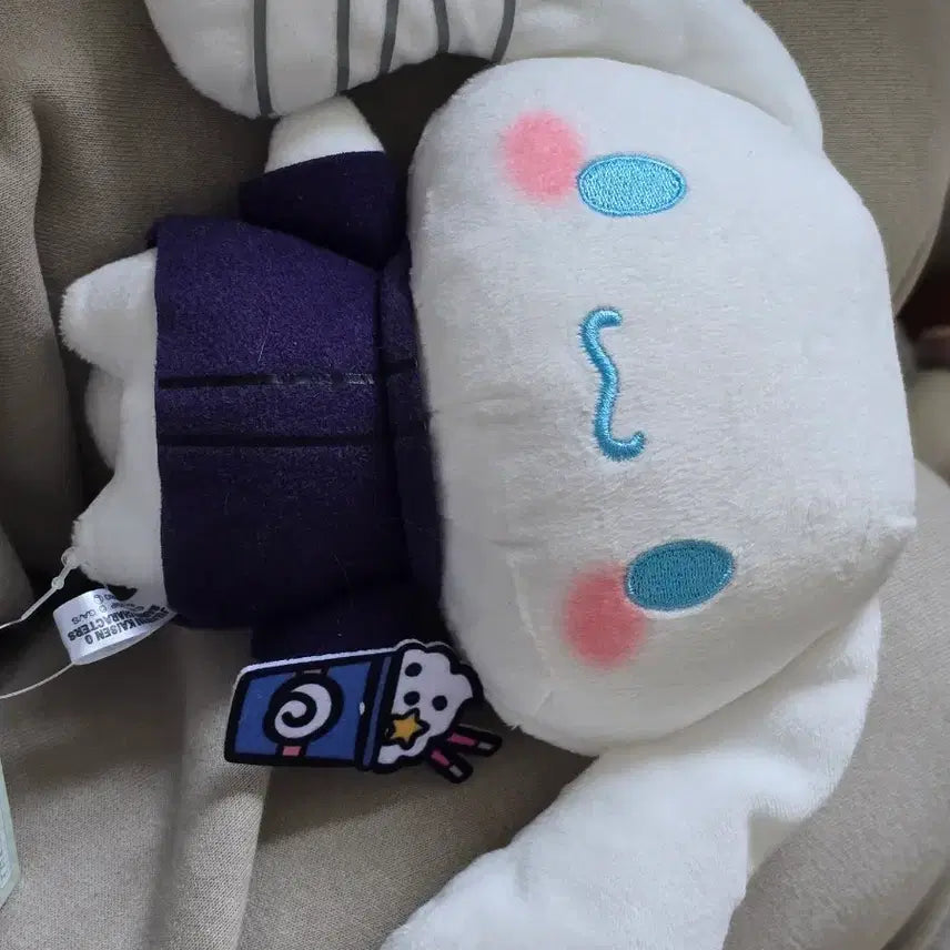 [BUNJANG] Jujutsu Kaisen Gojo x Cinnamoroll Collaboration Plush / 주술회전 고죠 시나모롤 인형