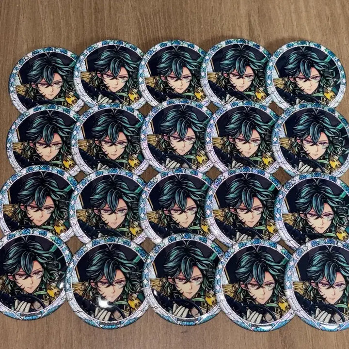 [BUNJANG] Akuneko Bastien 3rd Anniversary Can Badge Bundle Set (20 pcs) / 아쿠네코 악마집사 바스티앙 켈리 3주년 캔뱃지 20개 일괄 판매