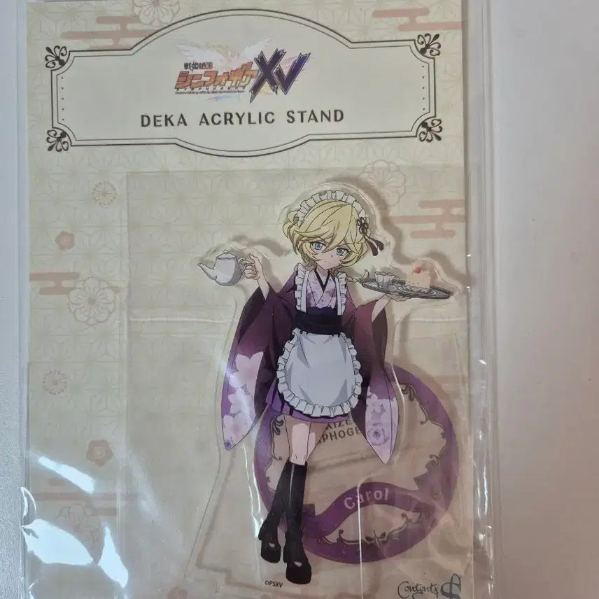 [BUNJANG] Senki Zessho Symphogear Carol Retro Cafe Acrylic Stand (Sealed) / (미개봉) 전희절창 심포기어 캐롤 레트로 카페 아크릴 스탠드