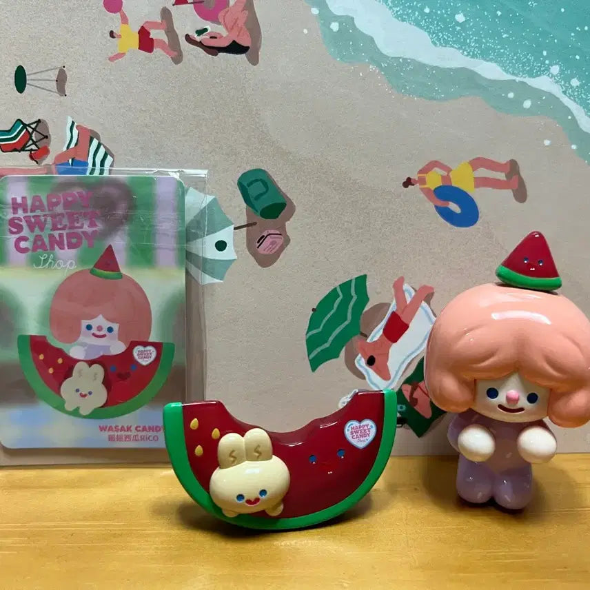 [BUNJANG] Recorder Factory Happy Sweet Candy Watermelon Candy Figure / 리코더팩토리 해피스위트캔디- 수박캔디