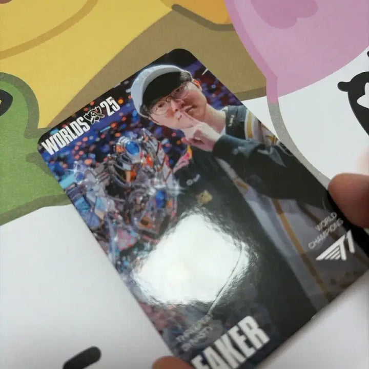 [BUNJANG] MSI T1 Faker Worlds Photocard Fan Festa / msi 티원 페이커 월즈 포카 팬페스타 포토카드