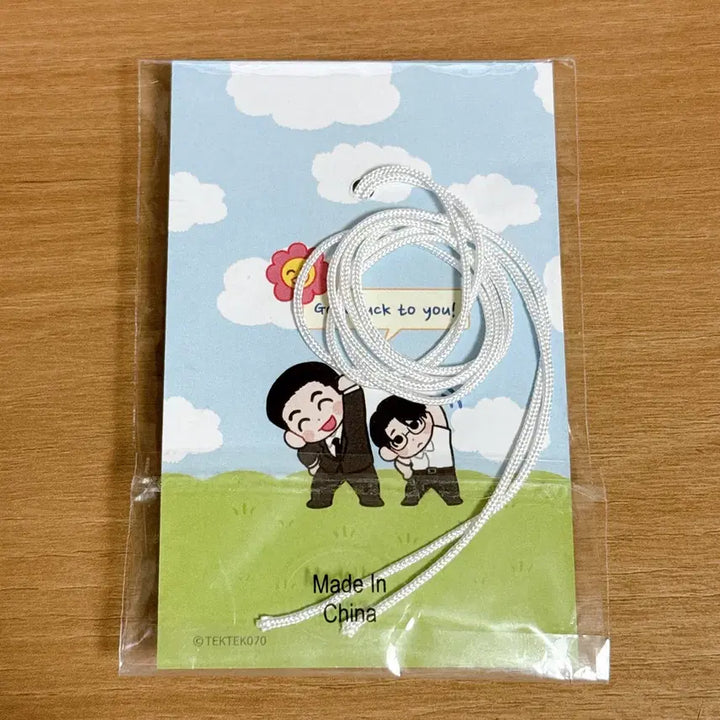 [BUNJANG] Karaoke Gaja Health Amulet (Embroidered, Unsealed) / 가라오케 가자 건강 기원 자수 오마모리 비공굿 미개봉