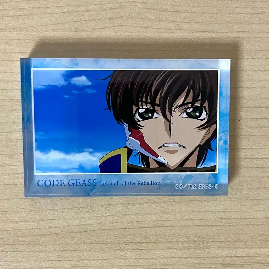[BUNJANG] Code Geass Suzaku Kururugi Clear Acrylic Standee / 쿠루루기 스자쿠 코드기어스 투명아크릴