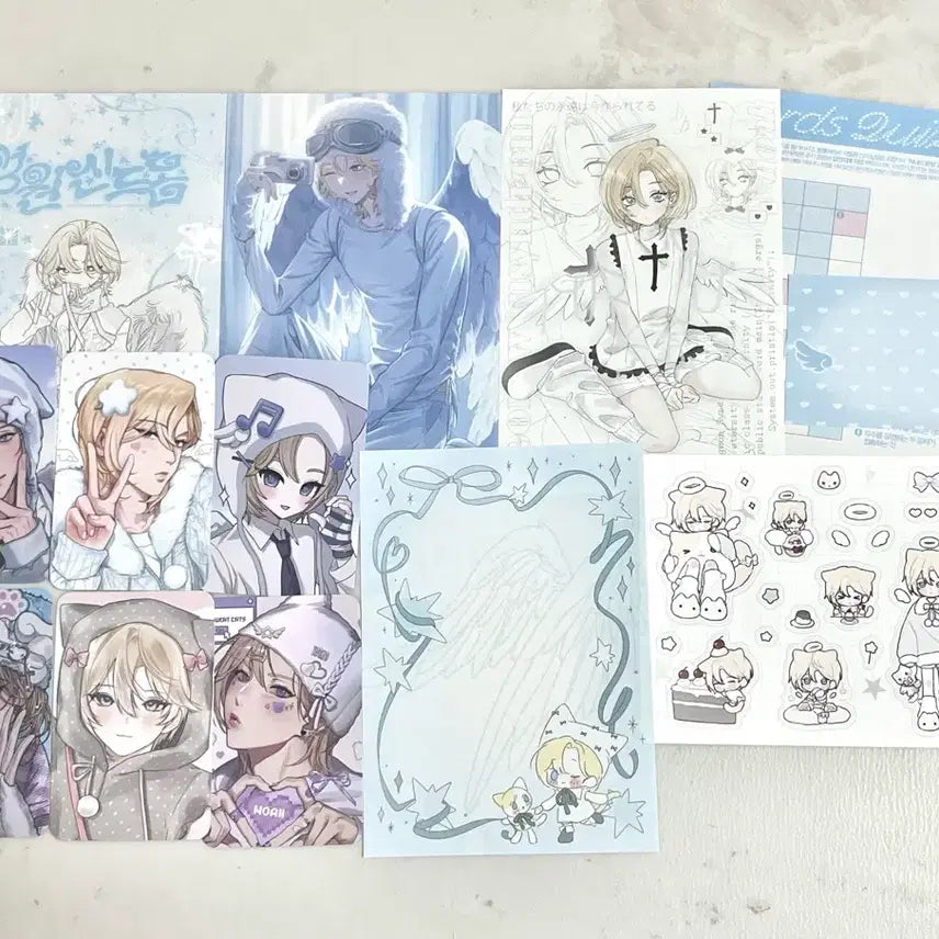 [BUNJANG] PLAVE Noah Birthday Cafe Event Collection Set / 플레이브 노아 생일카페 생카 영원신드롬 기본 디저트 특전 럭드 엽서 포카