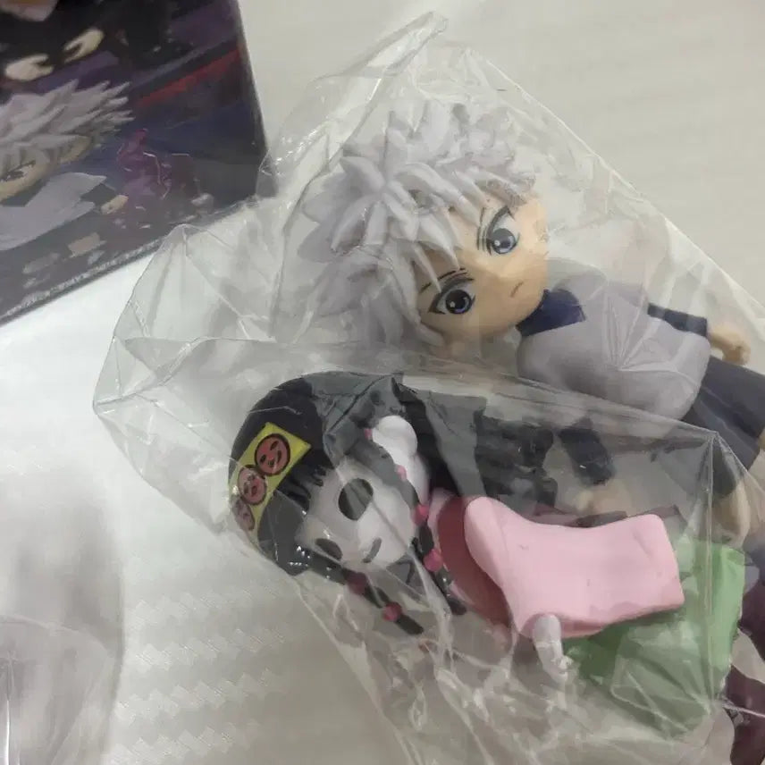 [BUNJANG] Hunter x Hunter Desktop Figure: Killua &amp; Nanika (Sealed) / (미개봉) 헌터헌터 데스크탑 피규어 리멘트 키르아, 나니카