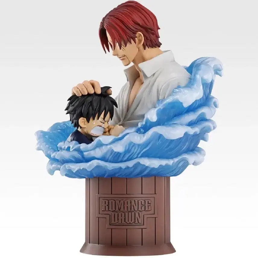 [BUNJANG] One Piece Red-Haired Pirates Shanks &amp; Luffy Last One Prize Figure (Sealed) / 미개봉 최저가)원피스 제일복권 빨간머리해적단 샹크스 루피 라스트원상