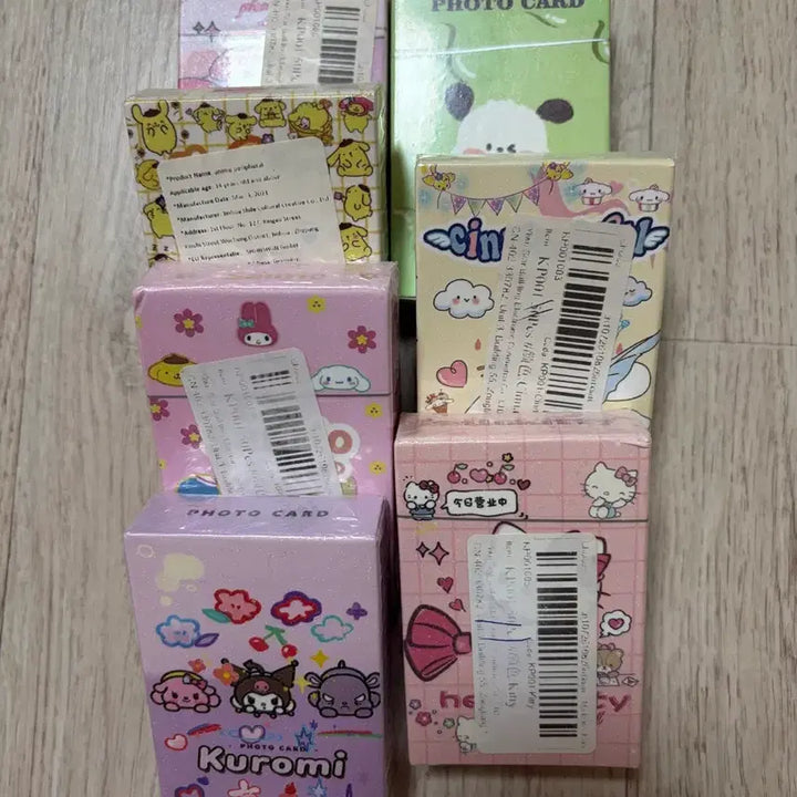[BUNJANG] Sanrio Character Photocard Set (8 Types) / 산리오 포토카드 세트 8종
