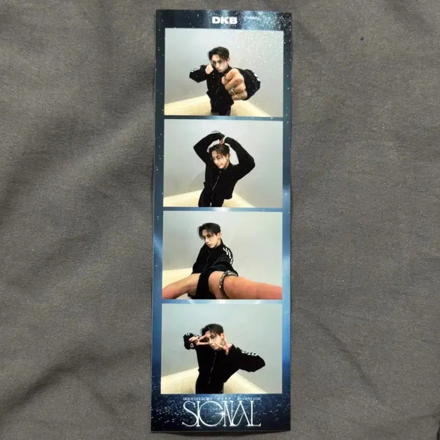 [BUNJANG] DARKBEAM Harryjun Japan Fancon SIGNAL MD 4-Cut Photo / 다크비 해리준 일본 팬콘 SIGNAL 엠디 네컷