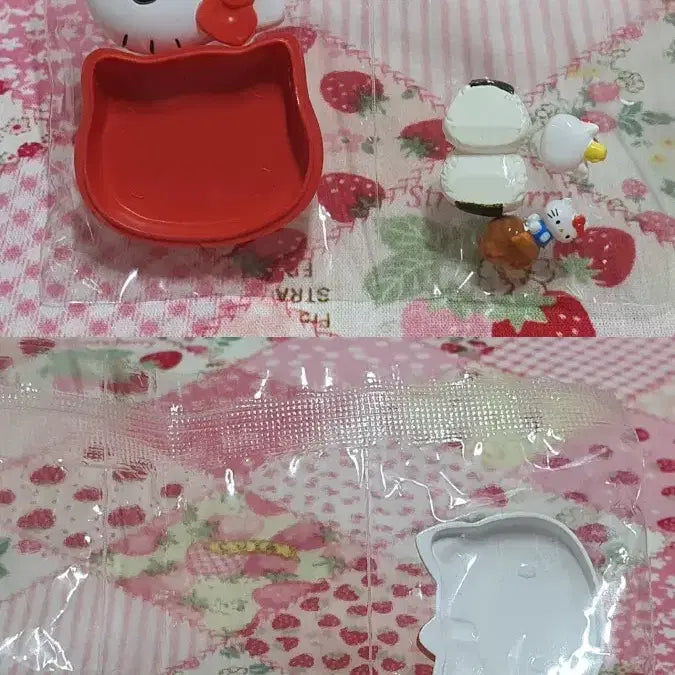 [BUNJANG] Retro Hello Kitty Bento Box Re-Ment Miniature / 고전 헬로키티 도시락 리멘트 미니어쳐