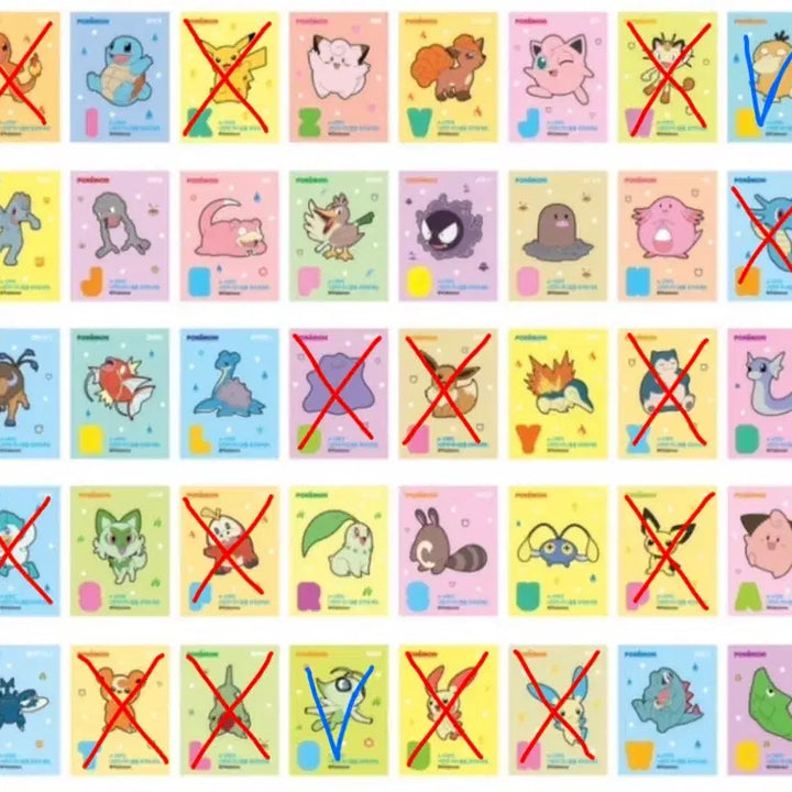 [BUNJANG] Lemona Pokemon Collaboration Stickers / 레모나 포켓몬 스티커 교환/판매