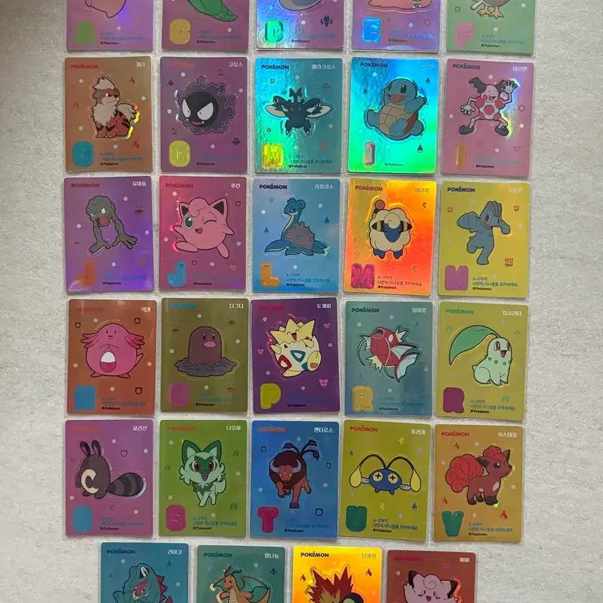 [BUNJANG] Lemona Pokemon Collaboration Stickers / 레모나 포켓몬 스티커 교환/판매