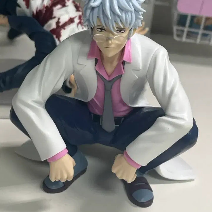 [BUNJANG] Gintama Gintoki Joi War Version Desk Figure - Gintachi (Opened) / 은혼 삼젯 데스크 피규어 긴파치 개봉
