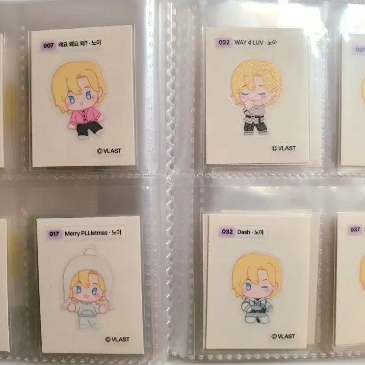 [BUNJANG] PLAVE Noah Bambi Bbunline DDIBU Sticker Bundle Set / 32장 (쁜라인 드볼+a) 플레이브 gs 띠부씰 노아 밤비