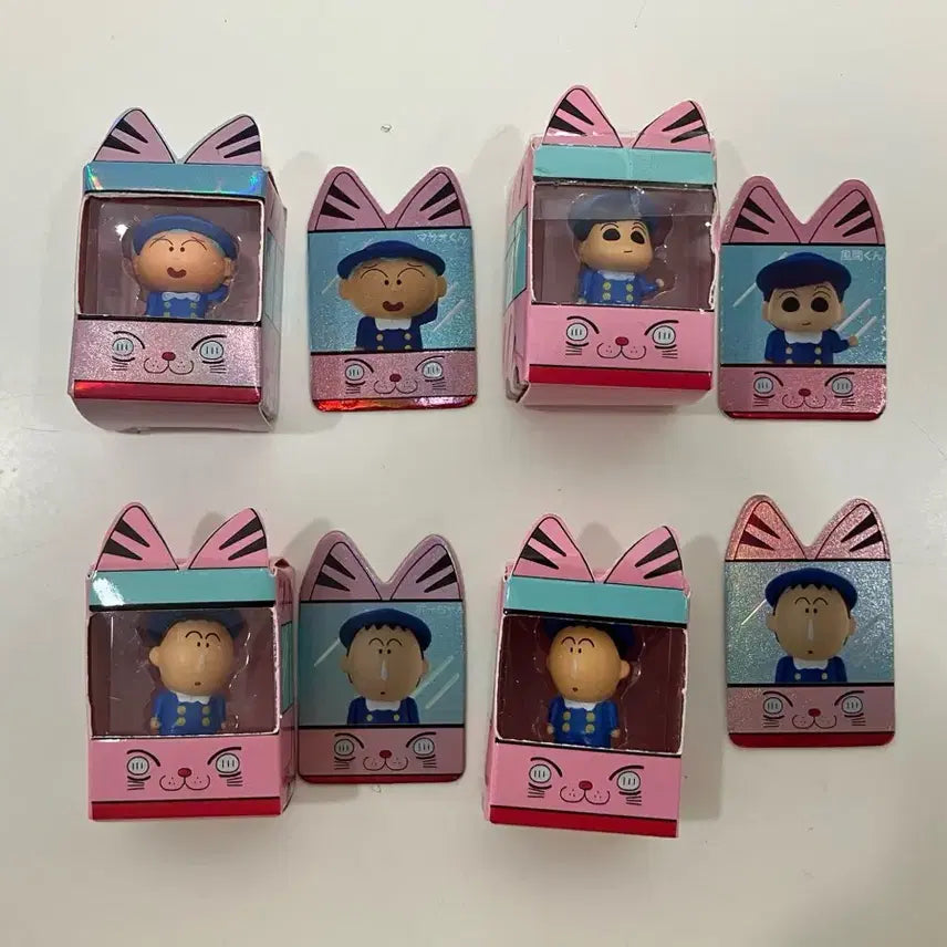 [BUNJANG] Crayon Shin-chan Kindergarten Version Rice Ball Figure (Unsealed) / [개봉] 짱구 떡잎유치원 버전 쌀알 피규어