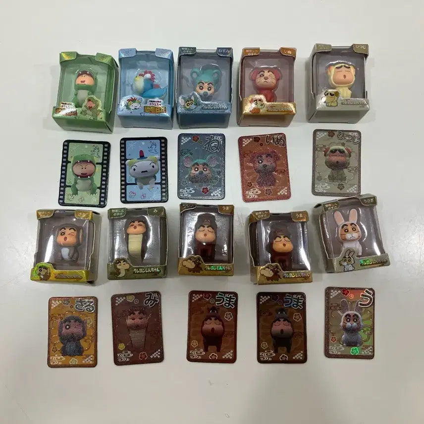 [BUNJANG] Crayon Shin-chan 12 Zodiac Signs Version Rice Ball Figure (Unsealed) / [개봉] 짱구 십이지신 버전 쌀알 피규어