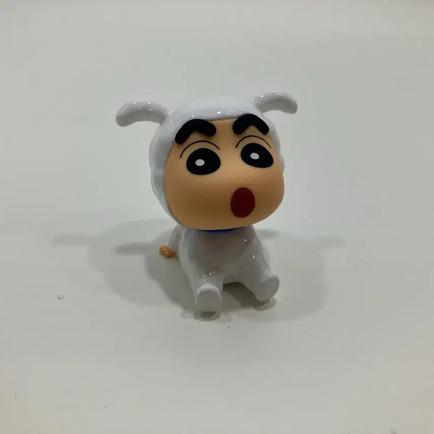 [BUNJANG] Crayon Shin-chan Unsealed Shiro Plush Figure / [개봉] 짱구는 못말려 흔들흔들 흰둥이 인형 짱구 피규어