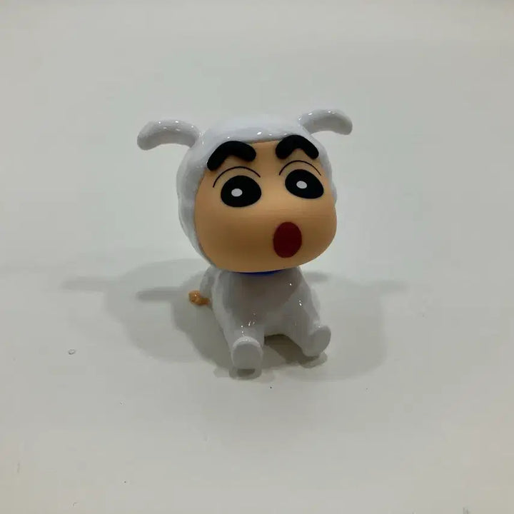 [BUNJANG] Crayon Shin-chan Unsealed Shiro Plush Figure / [개봉] 짱구는 못말려 흔들흔들 흰둥이 인형 짱구 피규어