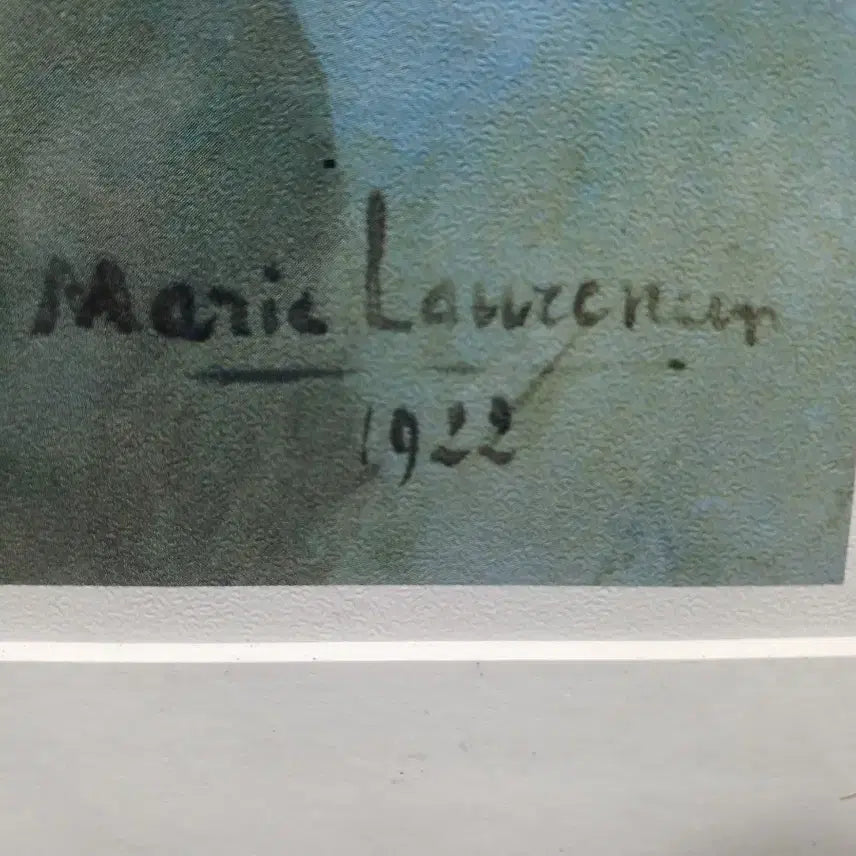 [BUNJANG] Marie Laurencin "Flowers" Painting / 마리 로렌생 작품 꽃 그림