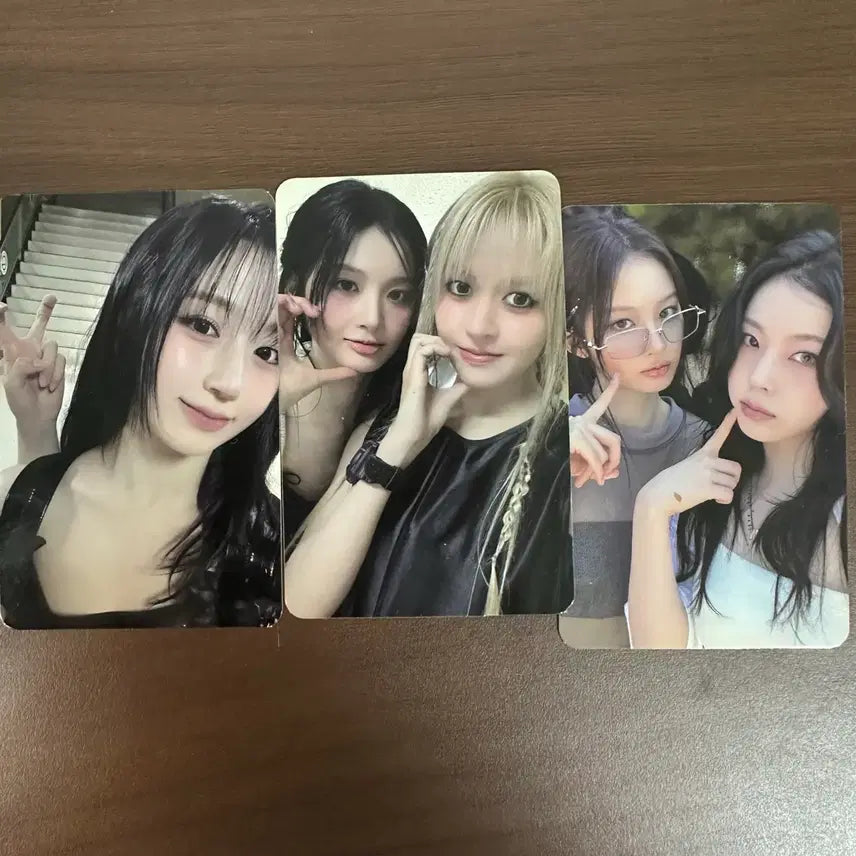 [BUNJANG] NMIXX Photocard Bundle Set (Haewon, Sullyoon, Oh Haewon) / [판매] 엔믹스 포토카드 3장 일괄