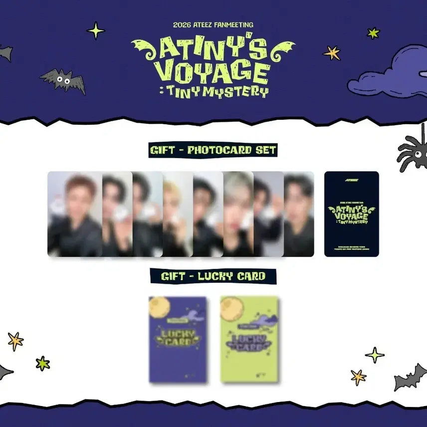 [BUNJANG] ATEEZ ATINY ZONE Photocard Set / 에이티즈 팬미팅 에이티니존 포카 세트
