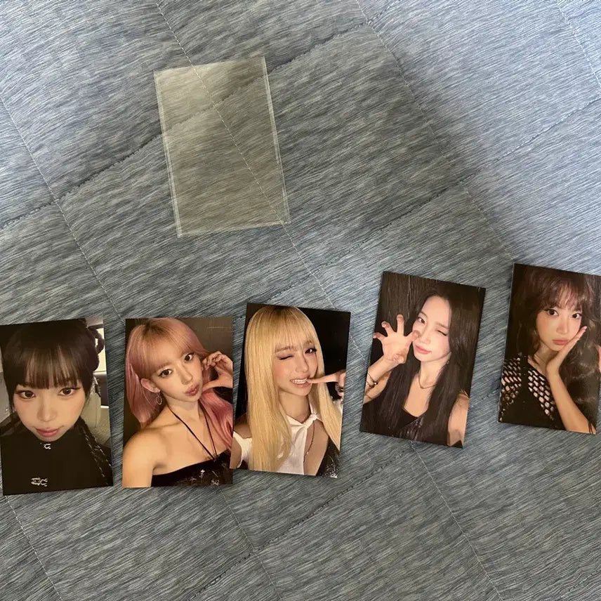 [BUNJANG] LE SSERAFIM FEARLESS Pyuuflow Yeonjoo Photocard Set / 르세라핌 퓨어플로우 피어나존 포카 세트