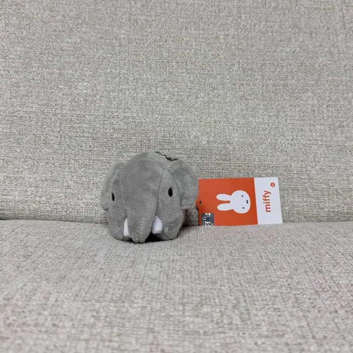 [BUNJANG] Miffy Bruna Family Elephant Keyring Plush / 정품 미피 브루나 패밀리 코끼리 키링 인형