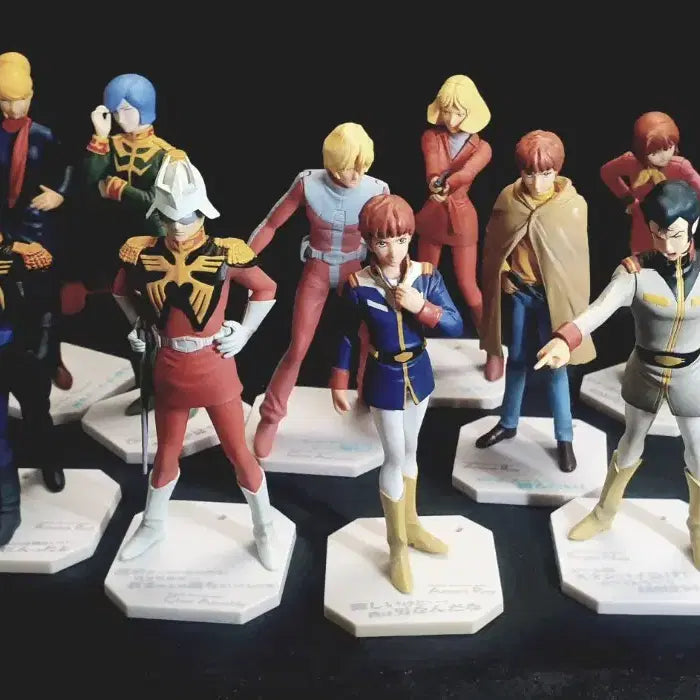 [BUNJANG] Gundam First Figure Set (Char Aznable, Amuro Ray) Unsealed / 할인,건담,퍼스트,피규어,12종,샤아 아즈나블,아무로 레이,개봉,정품