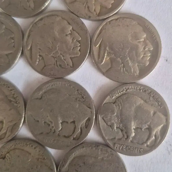 [BUNJANG] 1913-1938 Buffalo Nickel 5 Cent Coin / 버팔로 니켈 5센트 동전
