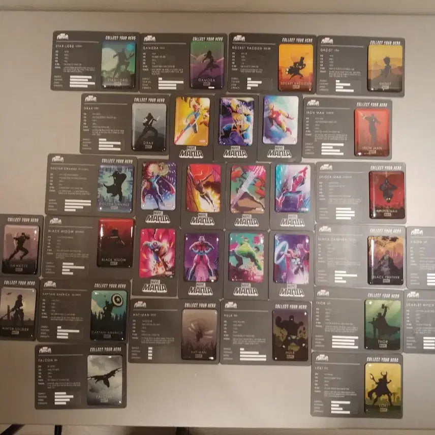 [BUNJANG] Marvel Mania Random Magnet Bundle Set (2018, 2019) / 2018, 2019 마블매니아 랜덤마그넷 전종 일괄