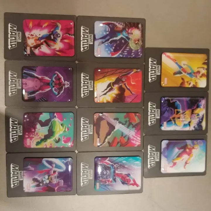 [BUNJANG] Marvel Mania Random Magnet Bundle Set (2018, 2019) / 2018, 2019 마블매니아 랜덤마그넷 전종 일괄