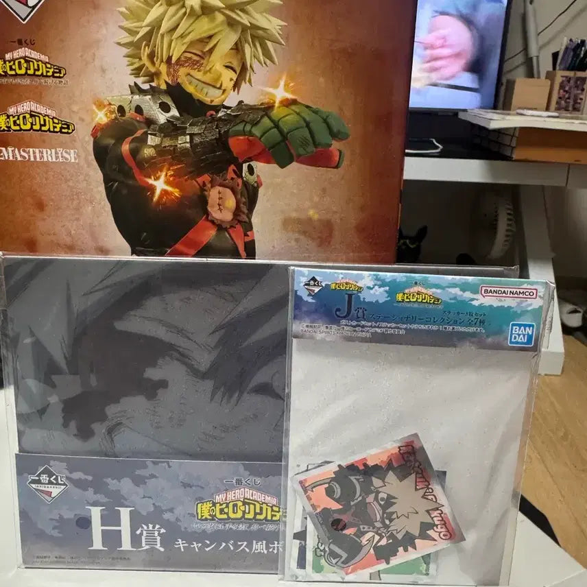 [BUNJANG] My Hero Academia Katsuki Bakugo C-Prize Figure &amp; Sub-Prize Goods (Sealed) / 나의 히어로 아카데미아 바쿠고 c상(미개봉 새상품), 바쿠고 하위상