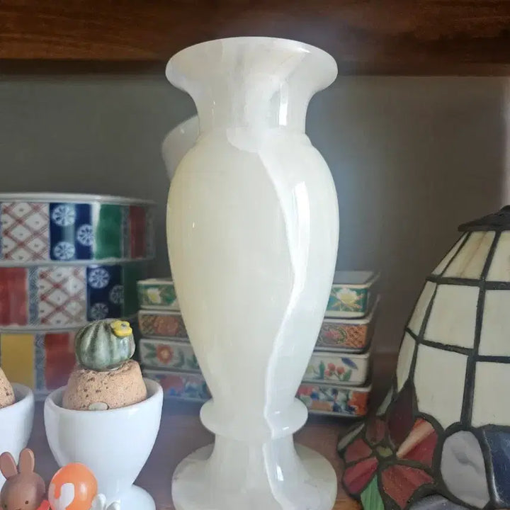 [BUNJANG] Natural Jade Vase / 천연 옥화병