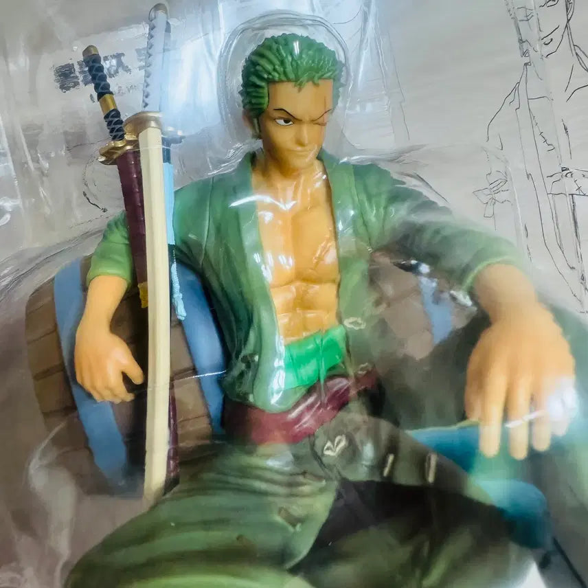 [BUNJANG] One Piece Zoro Coin Bank Figure / 원피스 조로 저금통, 원피스 조로 피규어, 조로 저금통