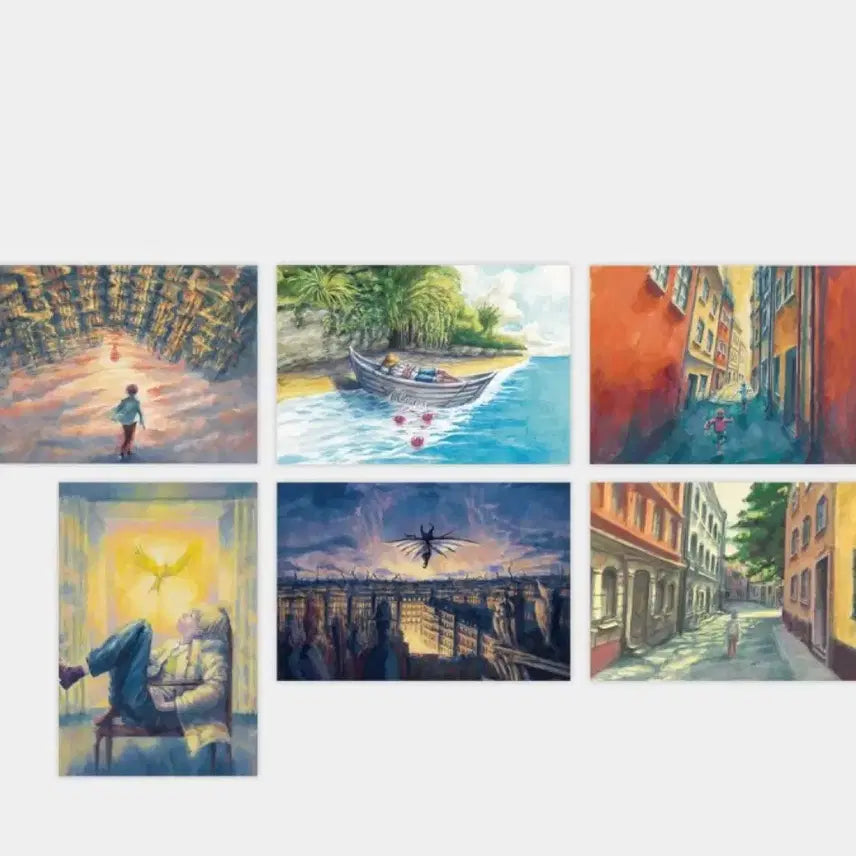 [BUNJANG] Yorushika Exhibition Postcard Set D / 요루시카 전시회 엽서 D 세트