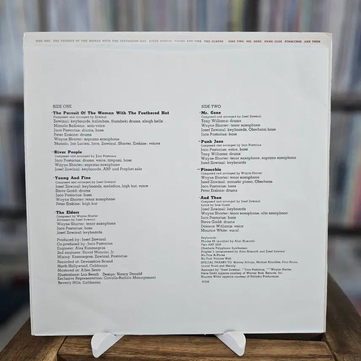 [BUNJANG] Weather Report Mr. Gone 9th Studio Album LP (US Pressing) / (미국반, 재즈, 웨더 리포트, 9집) Weather Report LP
