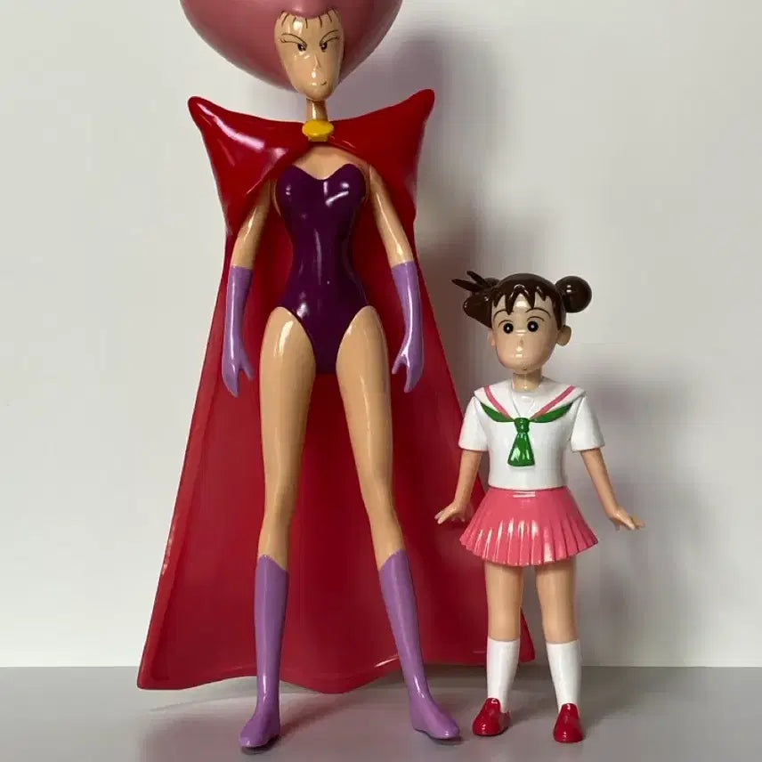 [BUNJANG] Crayon Shin-chan Villain Beauty, Sea General Beauty, Mimi Nuna Sofubi Figure Set / 짱구 악당미녀 바다소장군미녀 미미누나 소프비 피규어 세트