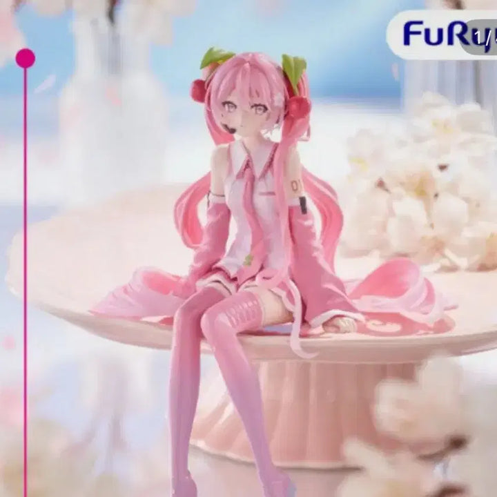 [BUNJANG] FURYU Hatsune Miku Sakura Miku 2026 Noodles Stopper Figure (Sealed) / (미개봉) 후류 하츠네 미쿠 사쿠라 미쿠 2026 누들스토퍼 피규어