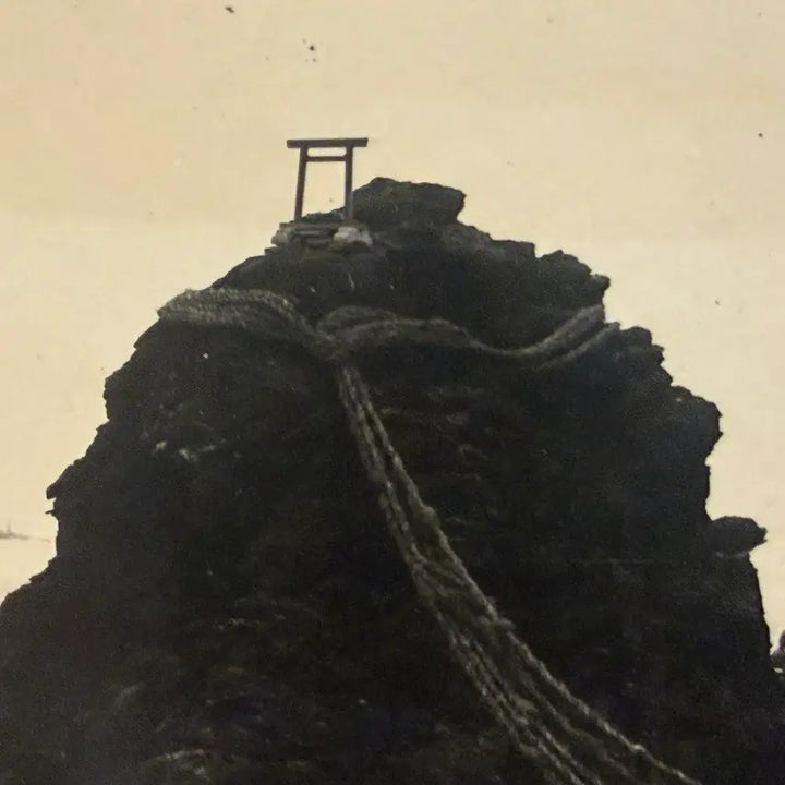 [BUNJANG] 1920s Japanese Naval Fleet at Futamigaura Meotoiwa Landmark / 1920년 - 일본 명승지 - 후타미가우라 부부바위와 해군 함대