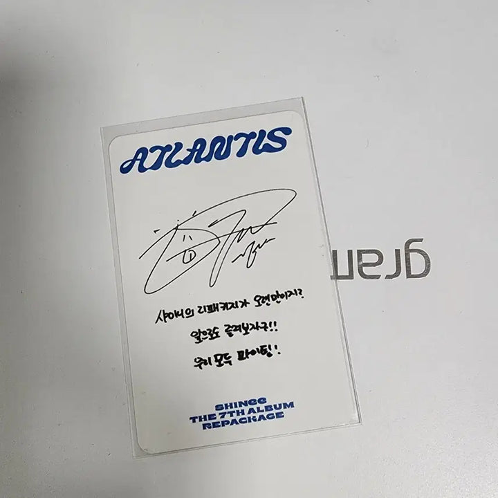 [BUNJANG] SHINee ONEW Atlantis Photocard / 샤이니 온유 아틀란티스 포카