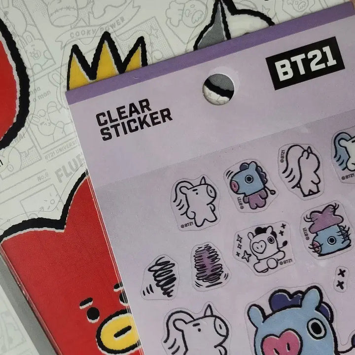 [BUNJANG] BT21 Sticker Bundle Set / (미사용) BT21 스티커 일괄