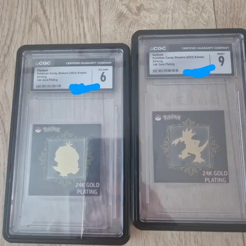 [BUNJANG] Pokemon 24k Gold Plated Stickers Bundle / 포켓몬 24k띠부씰 등카급처싸게팔아요 13만원입니다