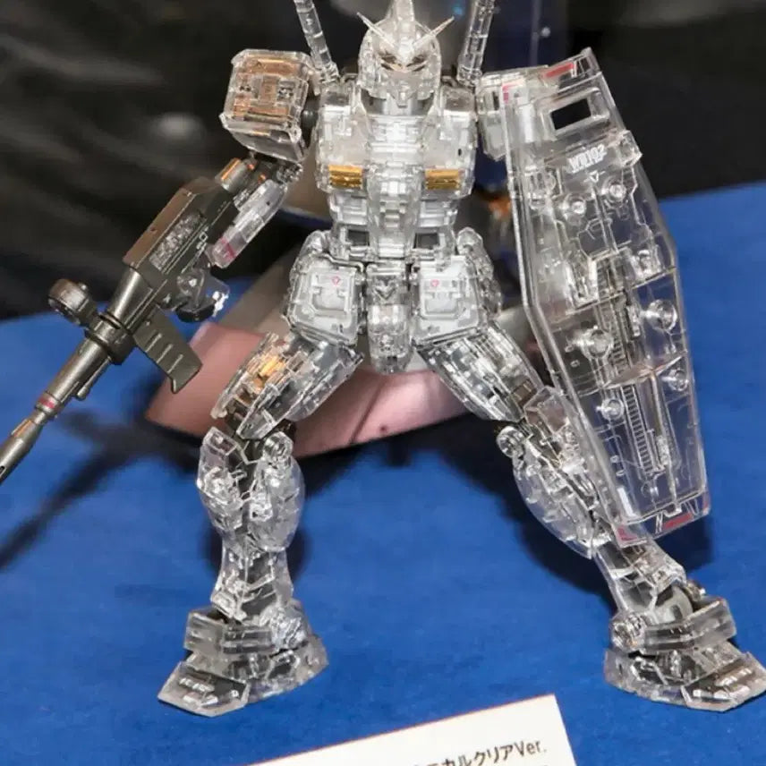 [BUNJANG] Bandai Expo Limited RG Mechanical Clear First Gundam / 반다이 엑스포 한정 rg 메카니컬 클리어 퍼스트 건담