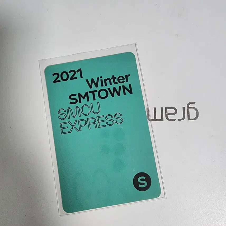 [BUNJANG] SM Entertainment Onew 2021 Winter Photocard / 2021에스엠타운 온유 포토카드